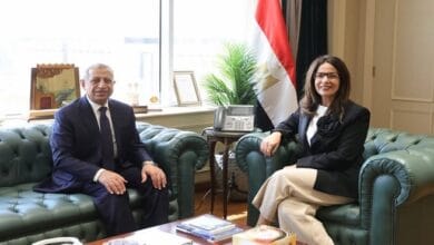 لقاء بين وزيرة الثقافة ورئيس الأكاديمية العربية للعلوم والتكنولوجيا والنقل البحري لبحث تعزيز التعاون.