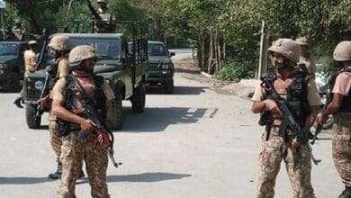 صورة رمزية لقوات أمن باكستانية.