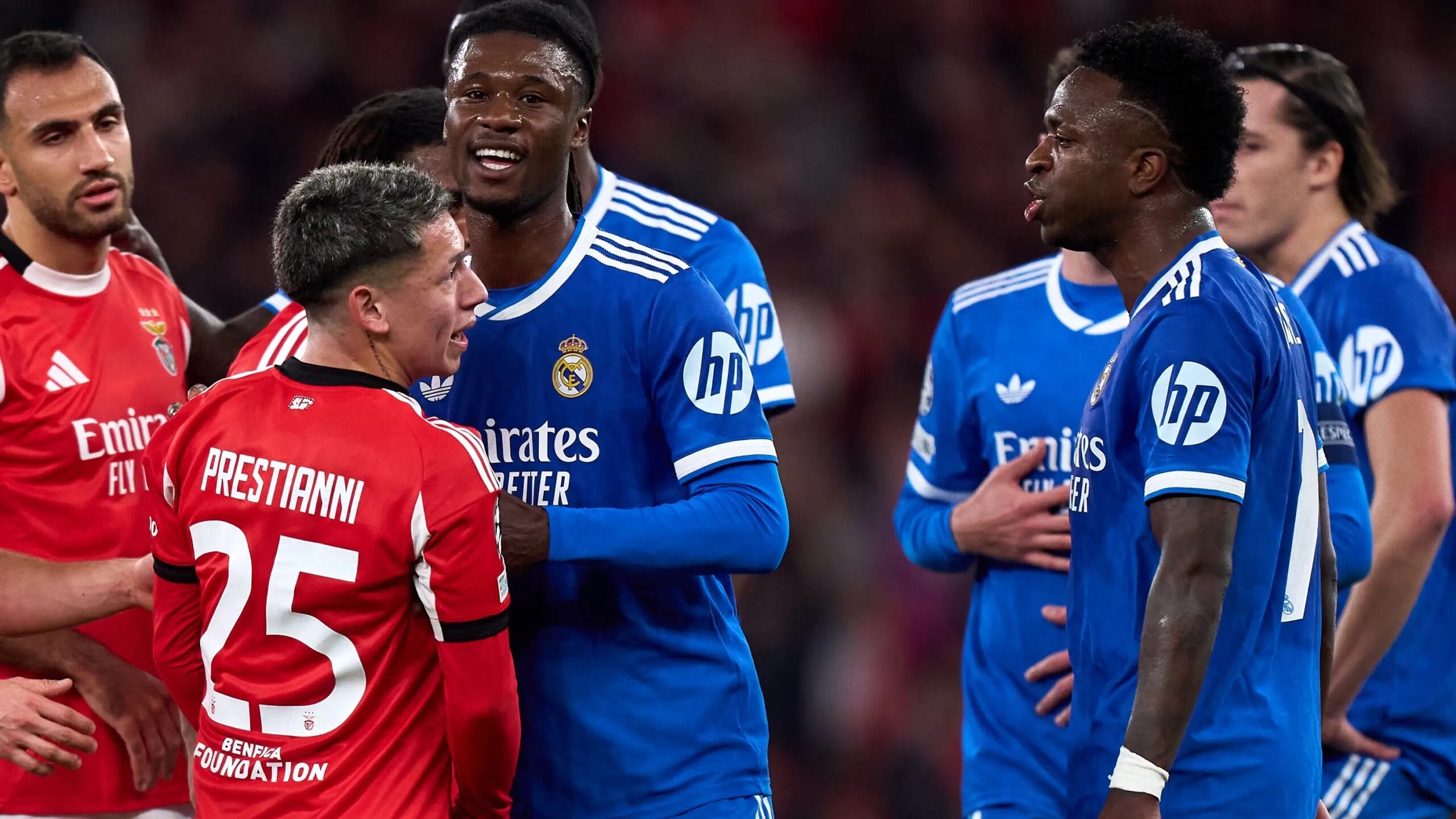 رئيس بنفيكا يدافع بقوة عن بريستياني: "ليس عنصريًا".. والاتحاد الأوروبي يتدخل