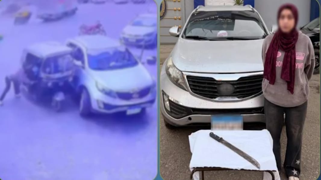 فيديو مثير لاعتداء سيدة على سائق توك توك بسلاح أبيض.. والأمن يكشف التفاصيل