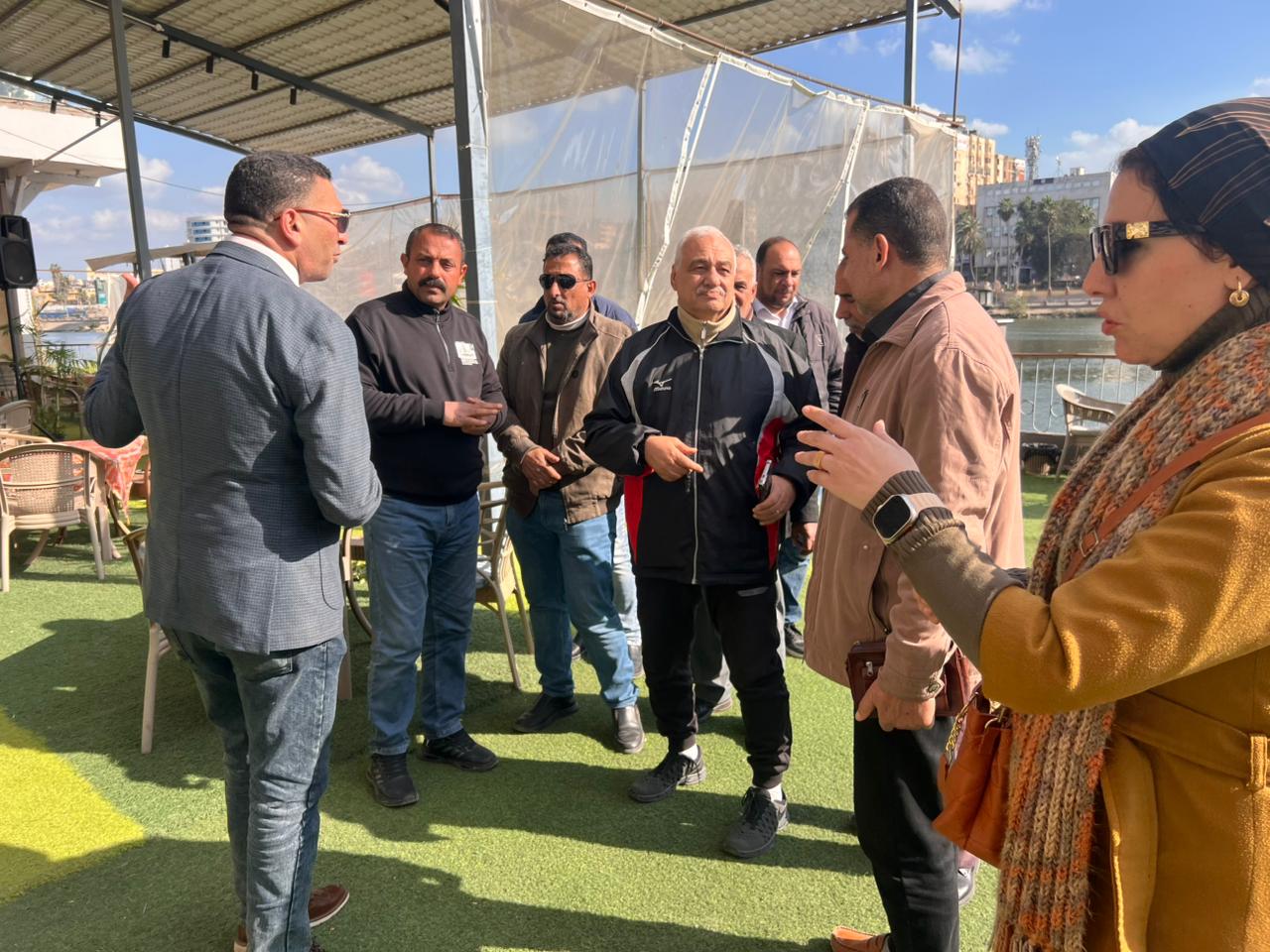 وكيل وزارة الشباب والرياضة بالدقهلية يتفقد نادي التجديف بطلخا لبحث فرص الاستثمار| صور