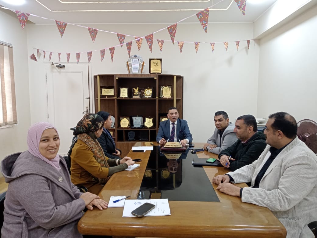 مناقشة خطة «بشبابها» لفعاليات رمضان بالشباب والرياضة بالدقهلية| صور