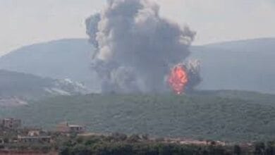 القوات الإسرائيلية استهدفت حى الزقاق فى لبنان بقذائف “هاون”