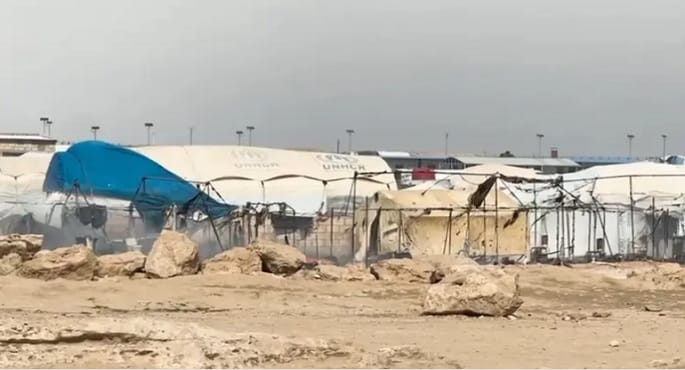 الداخلية السورية: فرار جماعى من مخيم الهول بعد انسحاب قسد