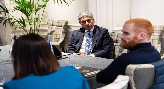 وزير السياحة يعقد مجموعة من اللقاءات المهنية فى لندن مع منظمى رحلات وشركات سياحية