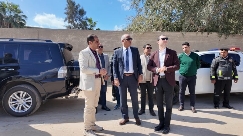 محافظ كفرالشيخ يتفقد أعمال إنشاء كوبري سخا العلوي| صور