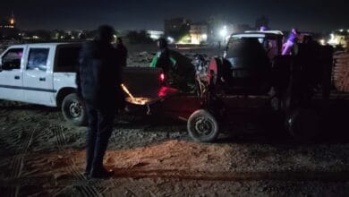 وقف أعمال مخالفة بنطاق حي الجون ومصادرة خلاطتين بالفيوم| صور