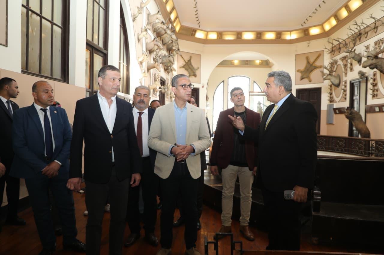 وزير الزراعة ومحافظ الجيزة يتفقدان المتحف الزراعي تمهيدًا لإدراجه على خريطة السياحة