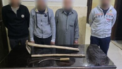 كشف ملابسات فيديو مشاجرة وزجاجة مشتعلة بالشرقية.. وضبط المتورطين