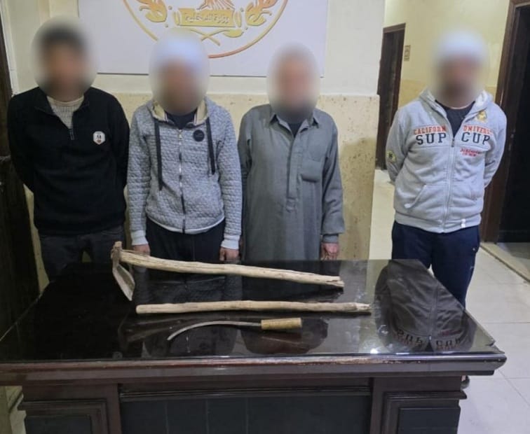 كشف ملابسات فيديو مشاجرة وزجاجة مشتعلة بالشرقية.. وضبط المتورطين