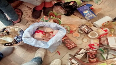 التحفظ على365 كيلو أغذية مجهولة المصدر في الغربية