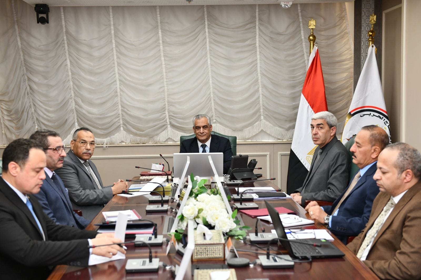 وزير الإنتاج الحربي يبحث سبل تطوير المنتجات العسكرية وخطوط الإنتاج داخل شركات الإنتاج الحربي