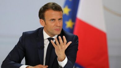 ماكرون يدعو لعقد اجتماع طارئ لمجلس الأمن بشأن إيران