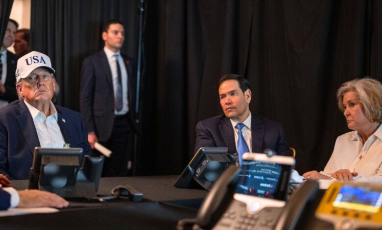 ترامب: إيران فى حالة شلل شبه كامل .. ولدينا فكرة جيدة عن القيادة القادمة