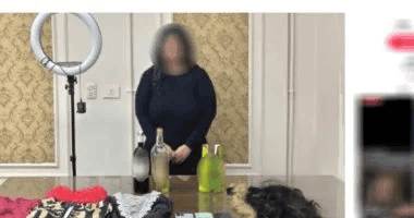 صورة لأجهزة أمنية تضبط صانعة محتوى في المنصورة لنشرها فيديوهات خادشة للحياء العام.