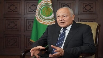 صورة لأحمد أبو الغيط الأمين العام لجامعة الدول العربية