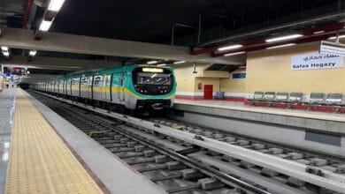 رسم توضيحي لقطار مترو الأنفاق