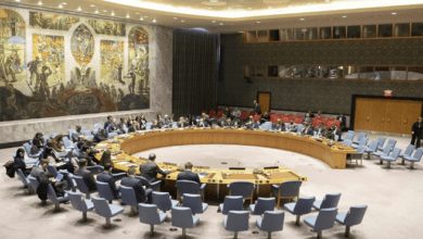 صورة تعبيرية لمبنى الأمم المتحدة، مقر مجلس الأمن الدولي، حيث تم تقديم الشكوى الأفغانية ضد باكستان.