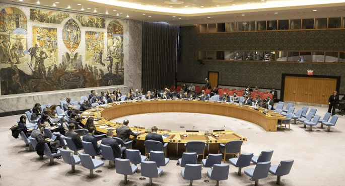 صورة تعبيرية لمبنى الأمم المتحدة، مقر مجلس الأمن الدولي، حيث تم تقديم الشكوى الأفغانية ضد باكستان.