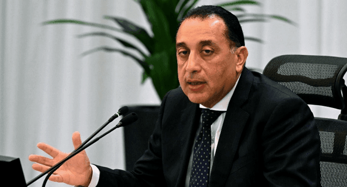 معالي رئيس مجلس الوزراء الدكتور مصطفى مدبولي يلقي كلمة جمهورية مصر العربية في الاجتماع الأول لمجلس السلام العالمي، ممثلاً فخامة الرئيس عبد الفتاح السيسي، بحضور وفود دولية.