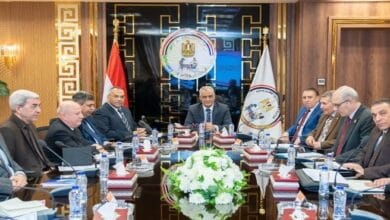 اجتماع وزير الدولة للإنتاج الحربي لمتابعة مشروعات حياة كريمة