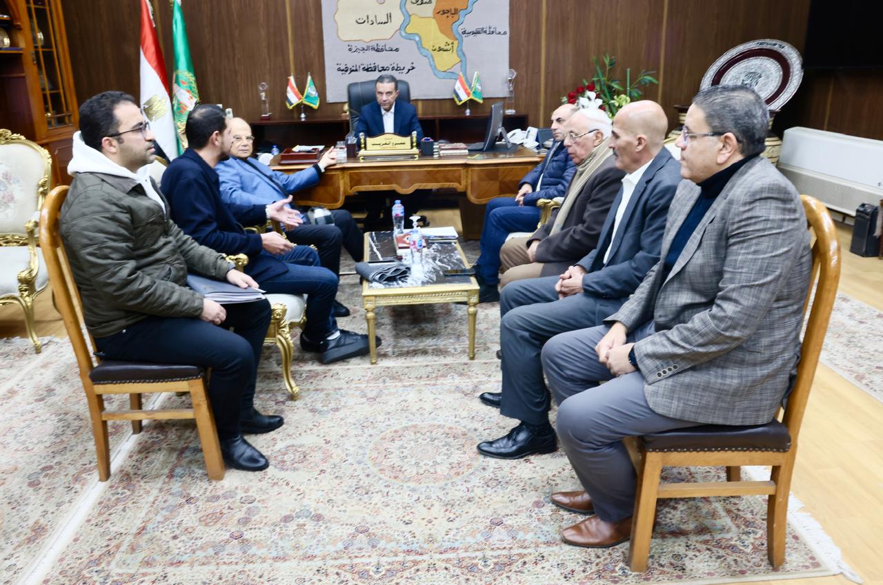 محافظ المنوفية يبحث إنشاء مبنى توسعات جديد بمستشفى بركة السبع المركزي بالمشاركة المجتمعية