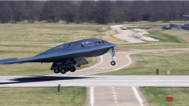 أكسيوس: قاذفات “بى2” دمرت منصات صواريخ داخل كهوف فى إيران