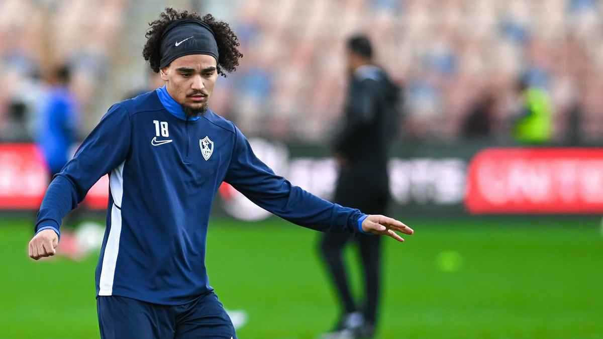 اللاعب الفلسطيني آدم كايد ينهي فترة التأهيل ويعود للتدريبات الجماعية مع الزمالك