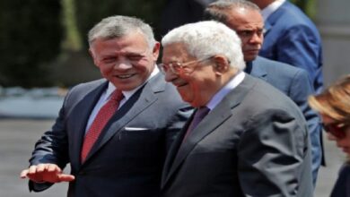 الملك عبدالله الثاني يؤكد للرئيس الفلسطيني ضرورة منع استغلال الصراع لفرض واقع جديد