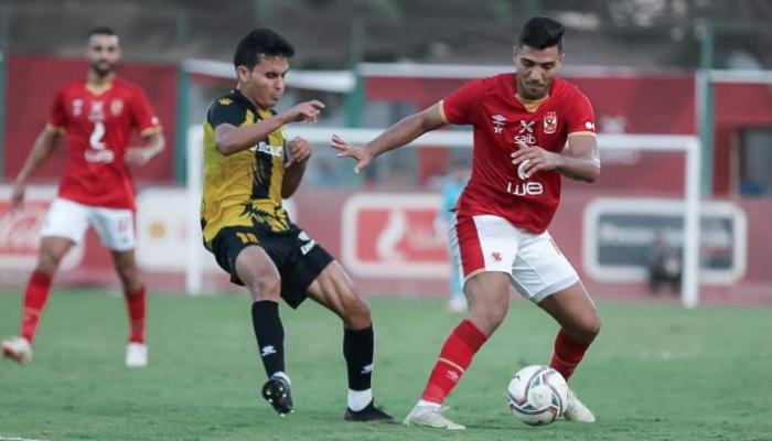 الأهلي يواجه المقاولون العرب في الدوري الممتاز