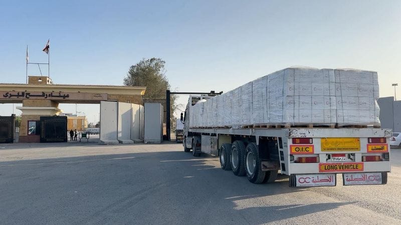 الهلال الأحمر المصري يطلق القافلة 149 "زاد العزة" لدعم الأشقاء في غزة