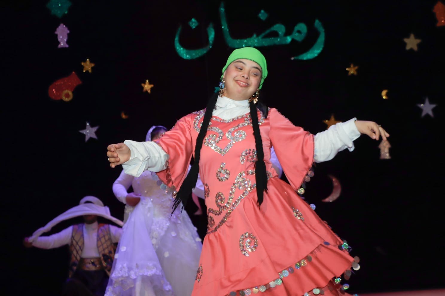 فرقة "ضي القلوب" لذوي الهمم تتألق في ليالي رمضان الثقافية بالمحلة