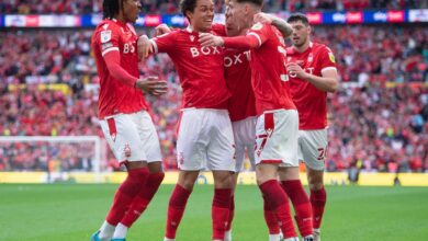 مانشستر سيتي يتعادل مع نوتنجهام فورست في الدوري الإنجليزي