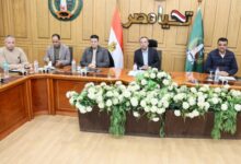 محافظ المنوفية يتابع المشروعات والاستثمارات بالمراكز الثلاثة