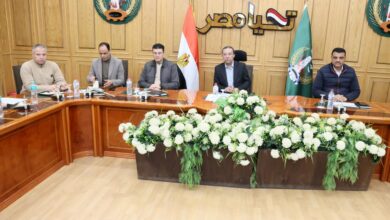 محافظ المنوفية يتابع المشروعات والاستثمارات بالمراكز الثلاثة