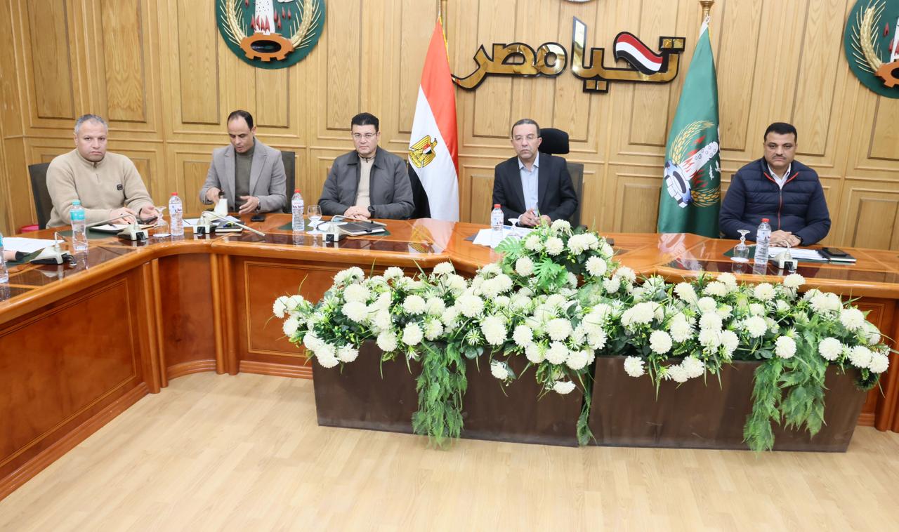محافظ المنوفية يتابع المشروعات والاستثمارات بالمراكز الثلاثة