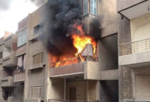 السيطرة على حريق شقة سكنية بالبدرشين دون إصابات