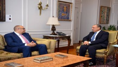 وزير الخارجية يبحث مع المبعوث الأممي تمويل التنمية وملف الديون العالمية