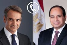 الرئيس يلتقي رئيس وزراء اليونان عبر اتصال هاتفي لبحث الأوضاع الإقليمية