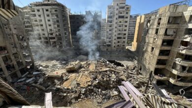 ضربات جوية على ضاحية بيروت الجنوبية.. الكيان الصهيوني يطالب أحياء بالإخلاء