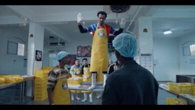 أحمد بحر "كزبرة" يفتتح مسلسل "بيبو" برقصة في المجزر...