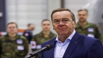 وزير الدفاع الألماني: الحرب الإيرانية لا يجب أن تلهينا عن دعم أوكرانيا