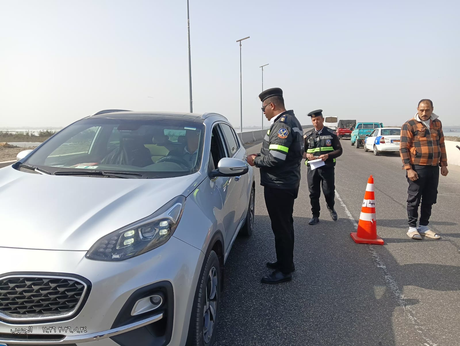 حملات مرورية على الدائري الإقليمي تسفر عن ضبط 682 مخالفة