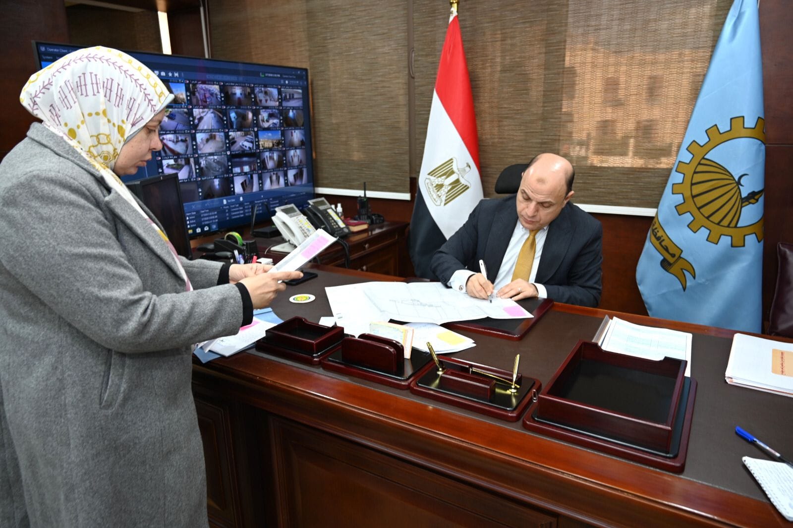 محافظ الغربية يعتمد الأحوزة العمرانية لـ 9 عزب بالمحافظة