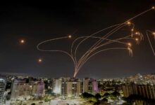 إيران تطلق رشقات صاروخية باتجاه حيفا وشمال تل أبيب