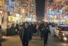حملة ليلية مكثفة لإزالة الإشغالات بشوارع المنصورة