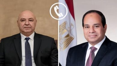 الرئيس السيسي يؤكد دعم مصر للبنان في بسط سلطة مؤسساته الوطنية