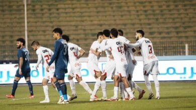 الزمالك يتصدر الدور الأول للدوري المصري الممتاز وبيراميدز وصيفًا