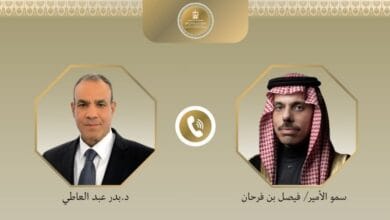 وزير الخارجية يبحث هاتفياً مع نظيره السعودي تطورات التصعيد العسكري الإقليمي