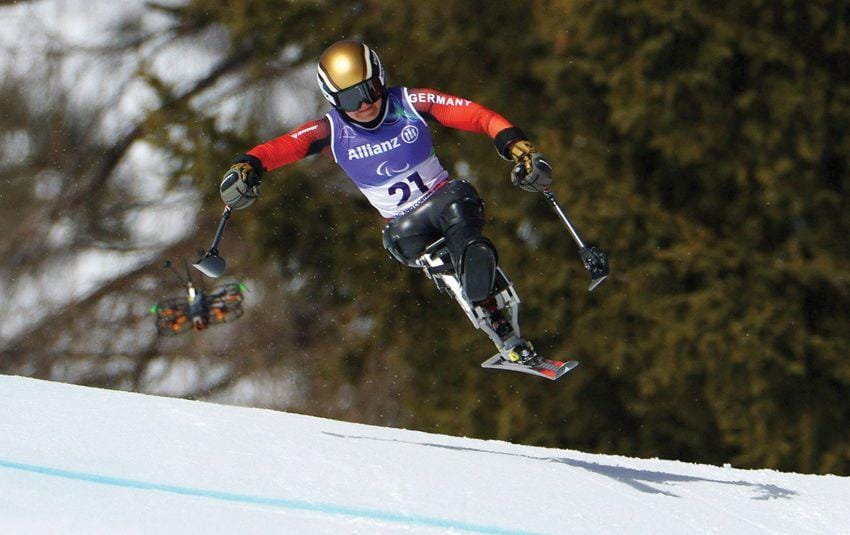 الألمانية فورستر تتوج بذهبية التزلج العملاق في الألعاب البارالمبية